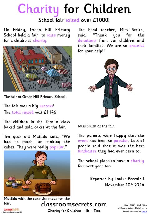 reading charities for kids.